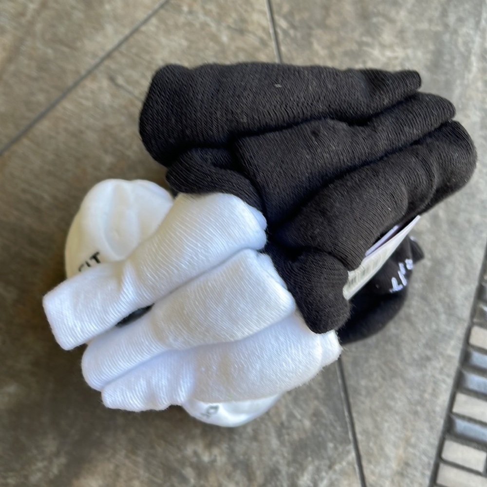 6 pairs (3 WHITE/3 BLACK) NIKE EVERYDAY COTTON CUSHIONED CREW MEN’S SOCKS - Picture 14 of 16